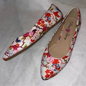 Penny Loves Kenny AARON SF White Floral Shoes